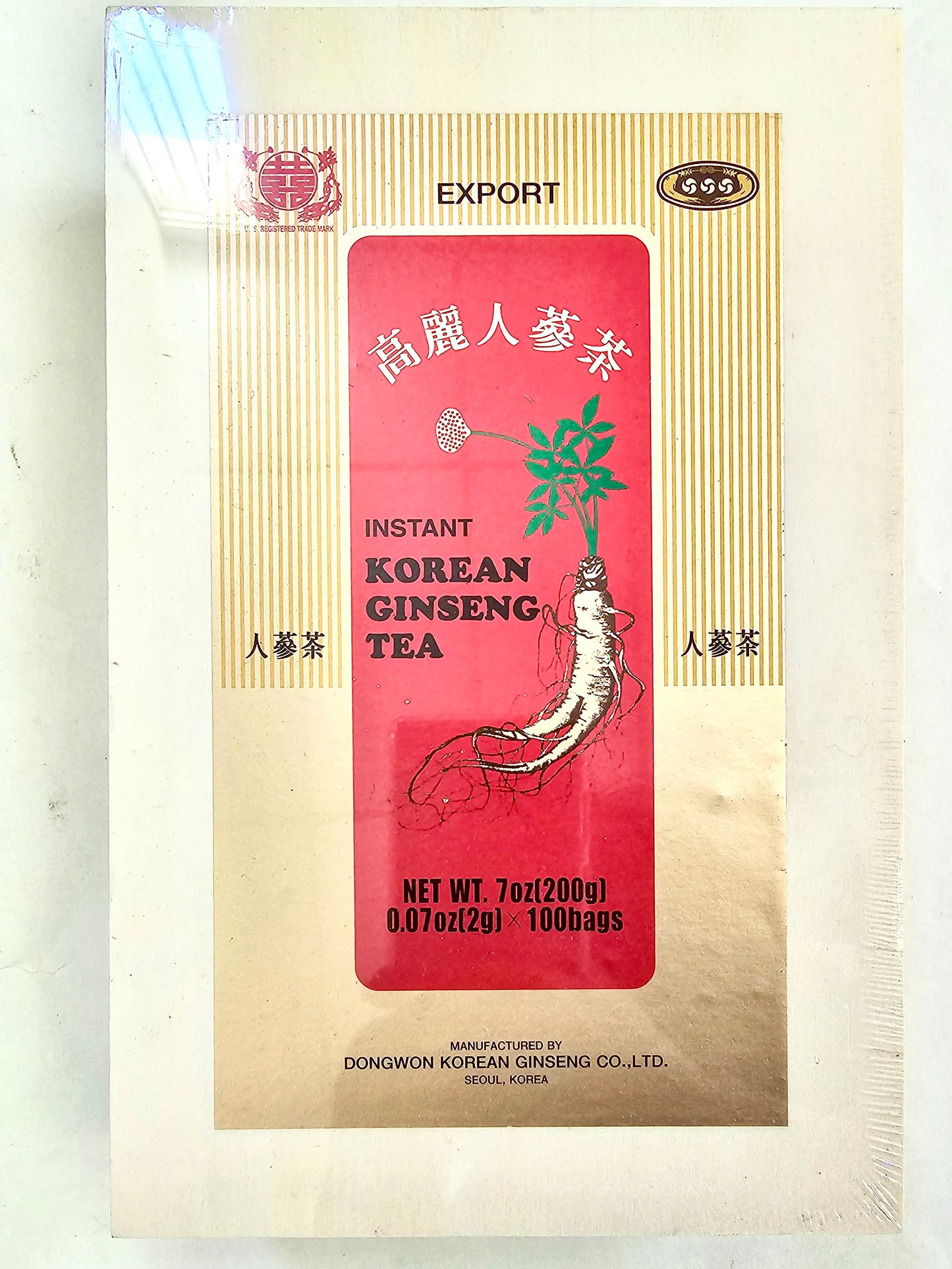 Instant Korean Ginseng Tea