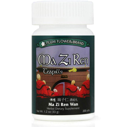 Plum Flower Brand Ma Zi Ren Teapills