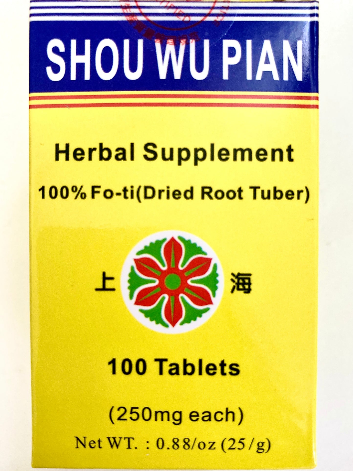 Shou Wu Pian - Fo-ti (Dried Root Tuber)