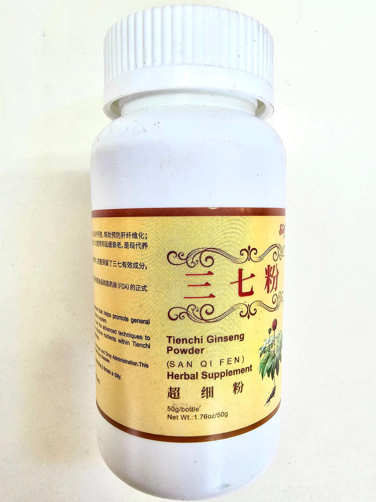 Tienchi Ginseng Powder (San Qi Fen) - Circulation