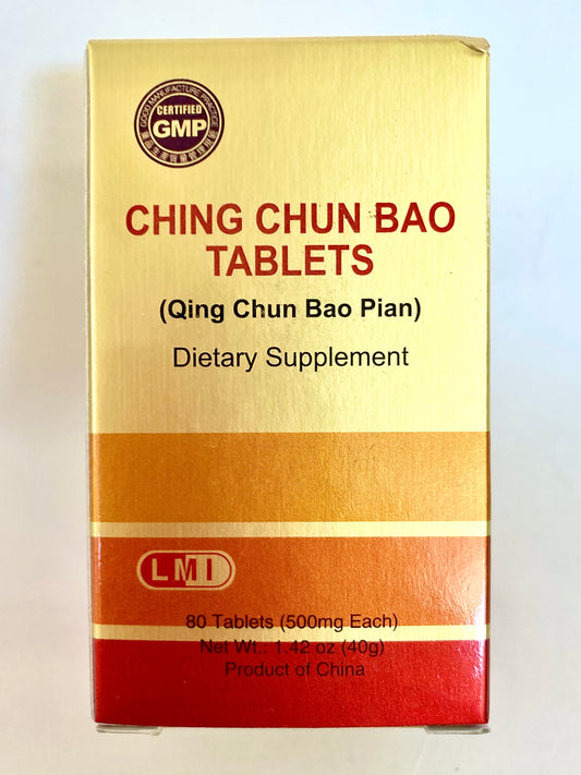 Ching Chun Bao Tablets (Qing Chuan Bao Pian)