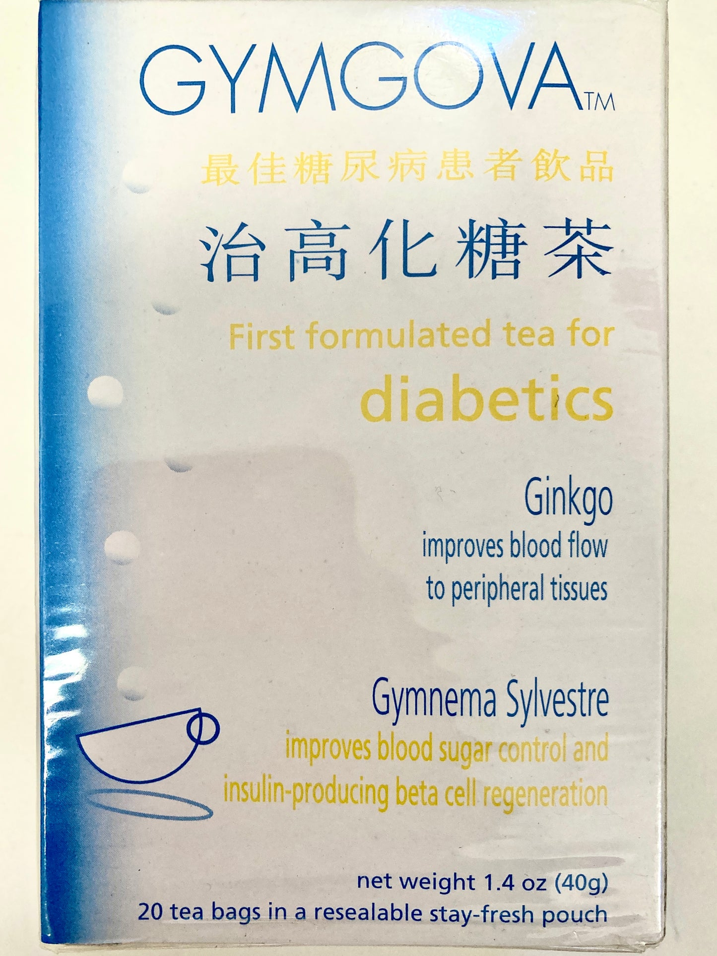 Gymgova Tea - For Diabetics