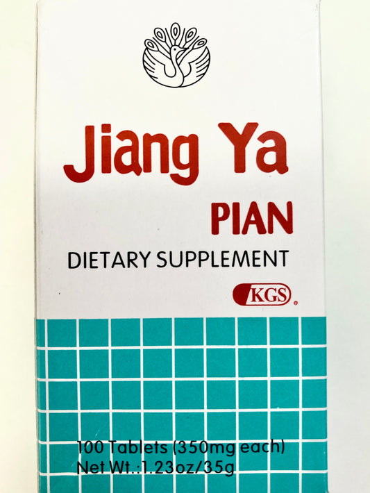 Jiang Ya Pian - Hypertension Repressing Tablets