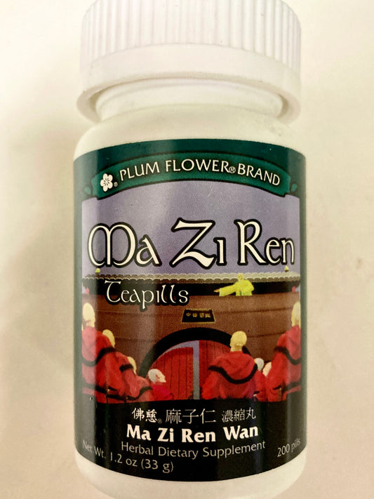 Plum Flower Brand Ma Zi Ren Teapills