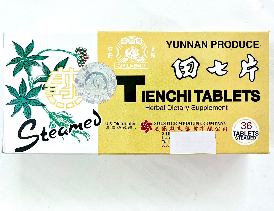 Steamed Tienchi Tablets Chinese Traditional Herb