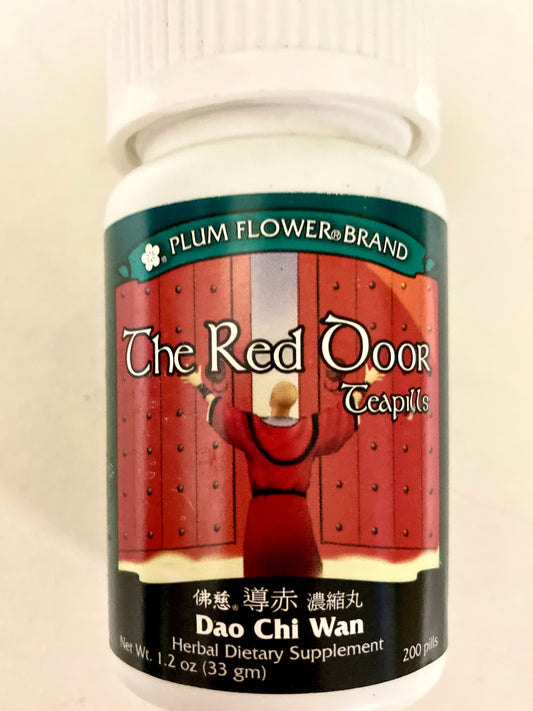 The Red Door Teapills - Dao Chi Wan Plum Flower