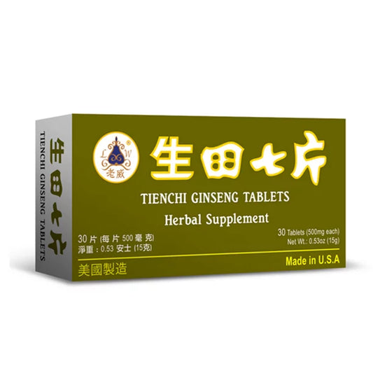 Tienchi Ginseng Tablets - Notoginseng Formula